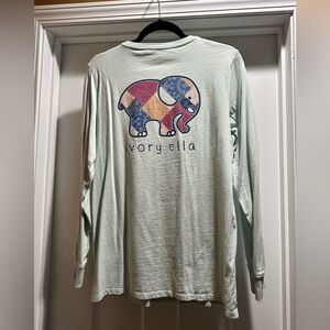 Medium Ivory Ella Long Sleeve Tee